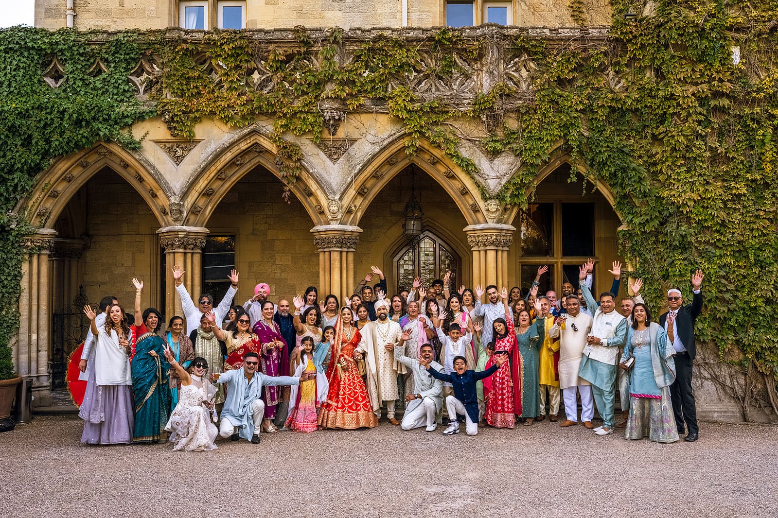 Group photo at Manor By The Lake