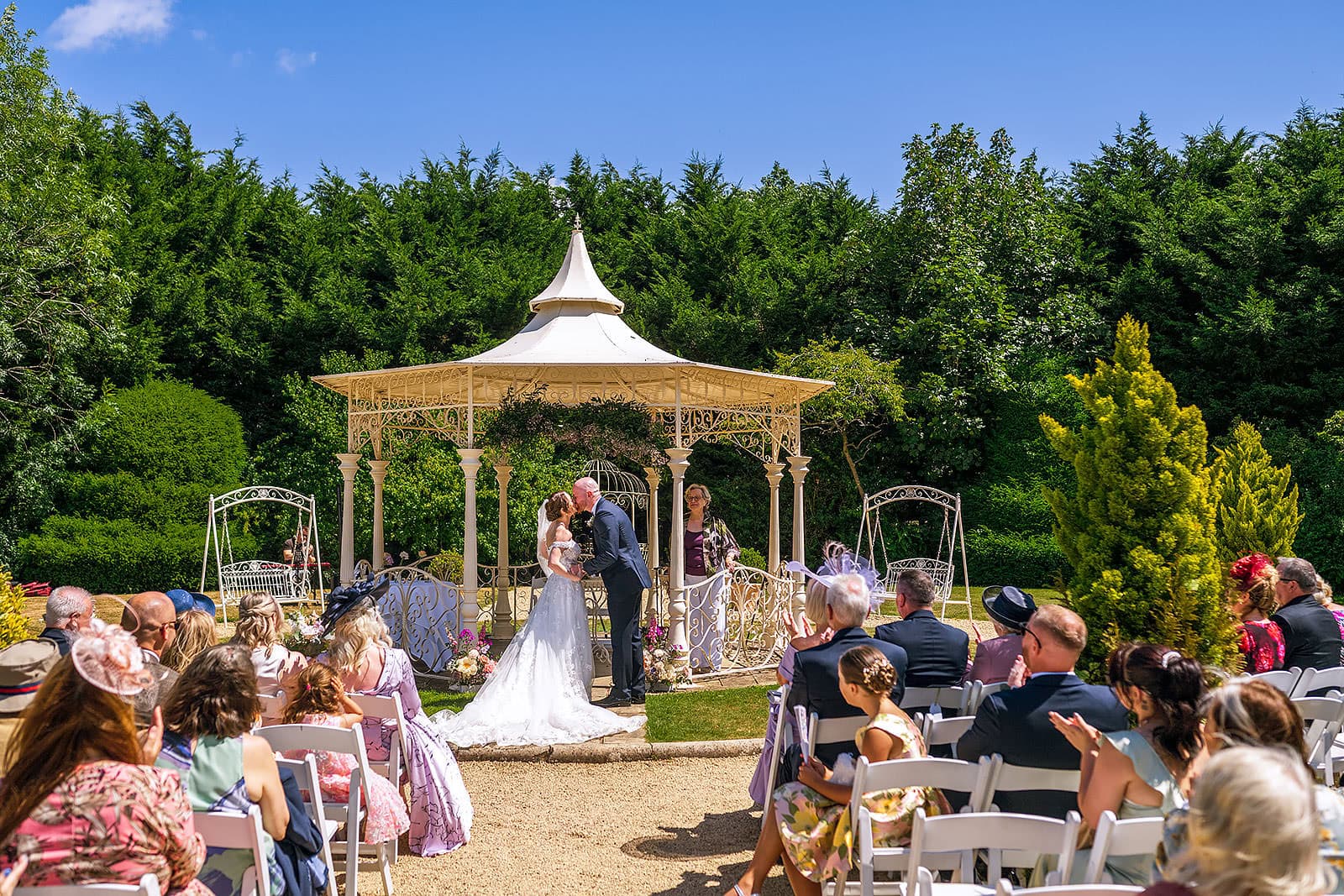 First kiss at Manor By The Lake