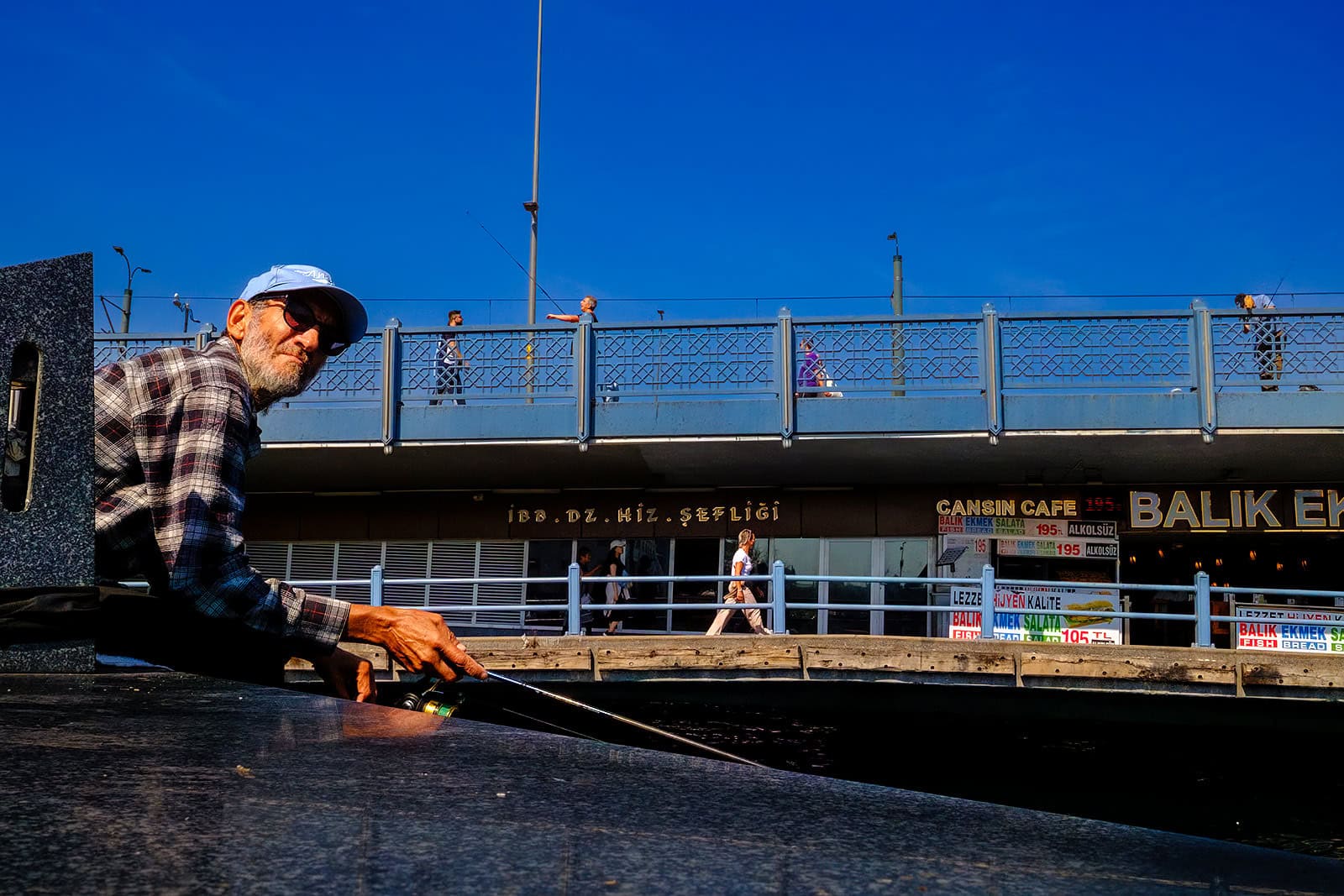 Galata Bridge street photography
