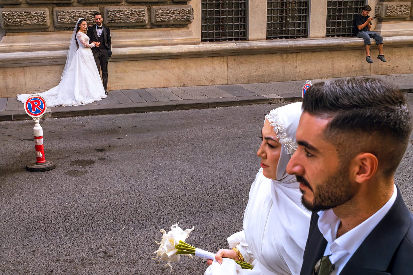 Multiple wedding couples Istanbul