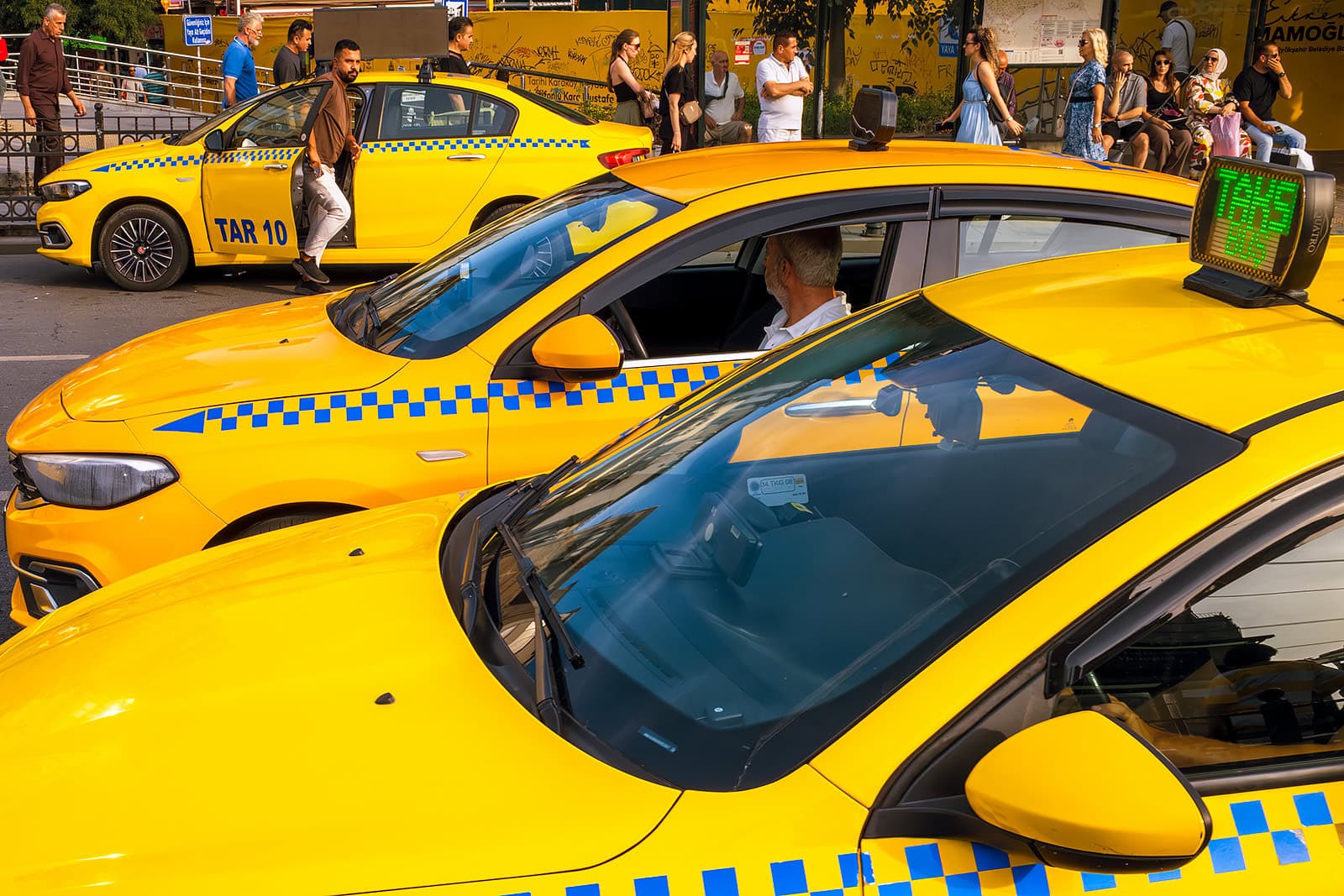 Yellow Taxis Istanbul