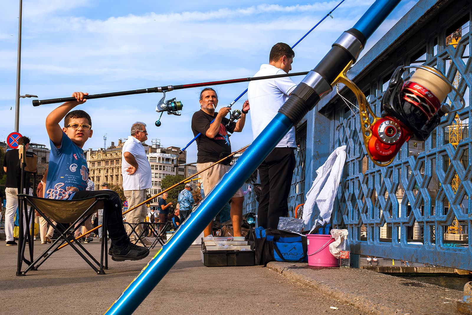 Fishermen Galata Bridge